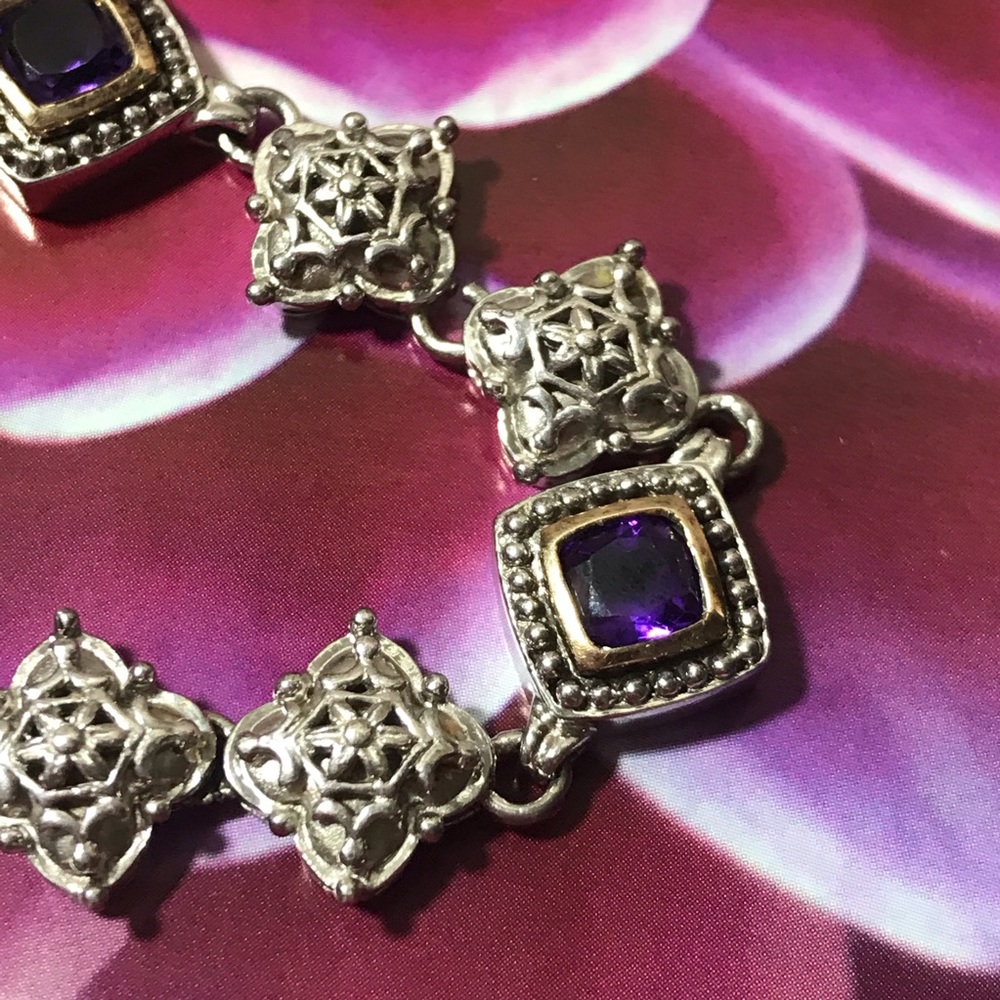 14kt. GIA .925 solid sterling Art Deco, 14kt 💕 - Picture 3 of 7